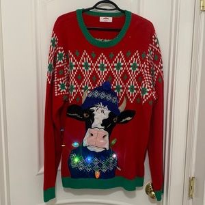 Men’s Light Up Ugly Christmas Sweater